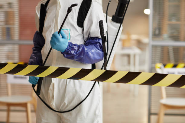 Professional Biohazard technician working in Kohler, WI